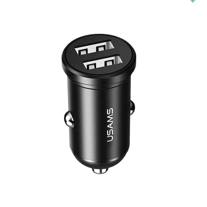 شارژر فندکی یوسمز مدل CC114 C20 2.4A Dual USB Mini Car Charger