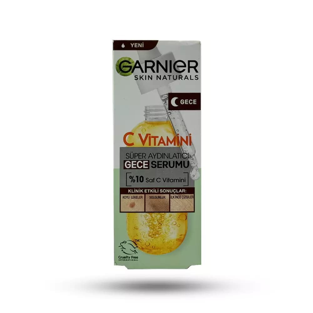 سرم شب ویتامین سی 10% گارنیر حجم 30 میل — تصویر ۲