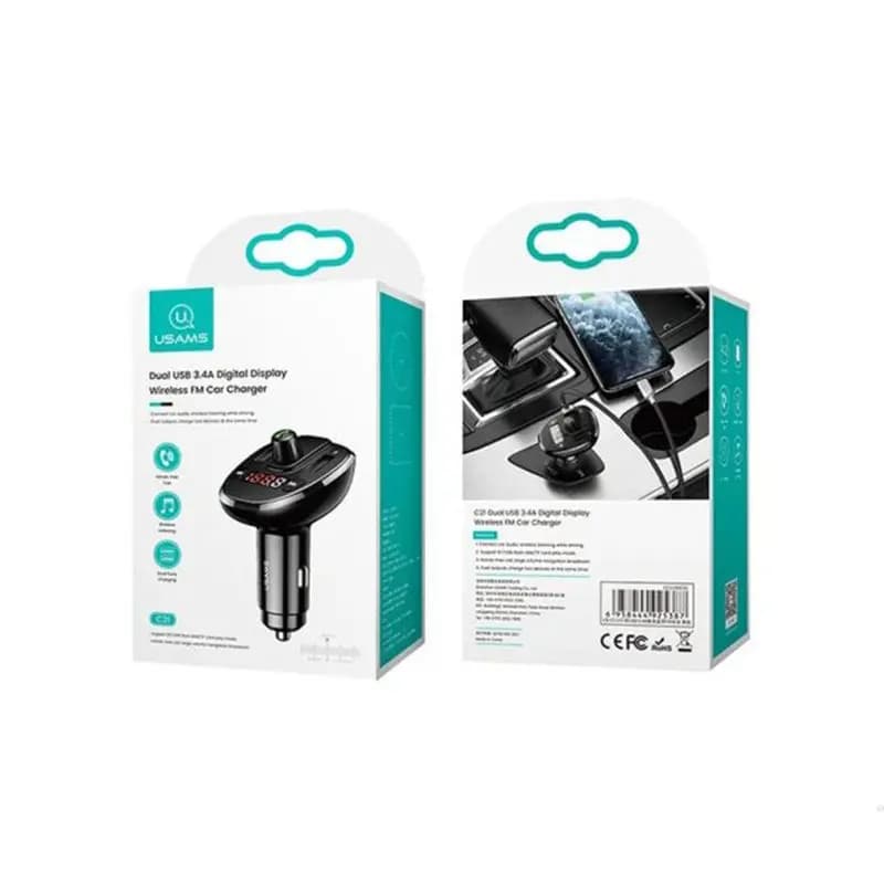 شارژر فندکی یوسمز مدل CC115 Dual USB 3.4A Car Charger توان 15 وات — تصویر ۴
