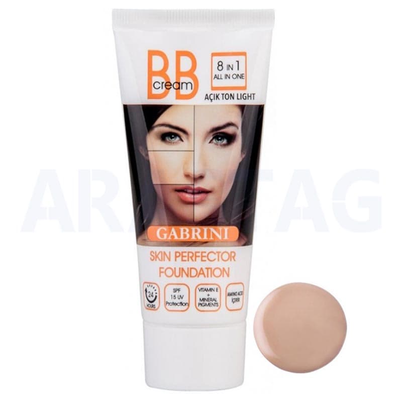بی بی کرم گابرینی روشن gabrini bb cream حجم 50 میلی