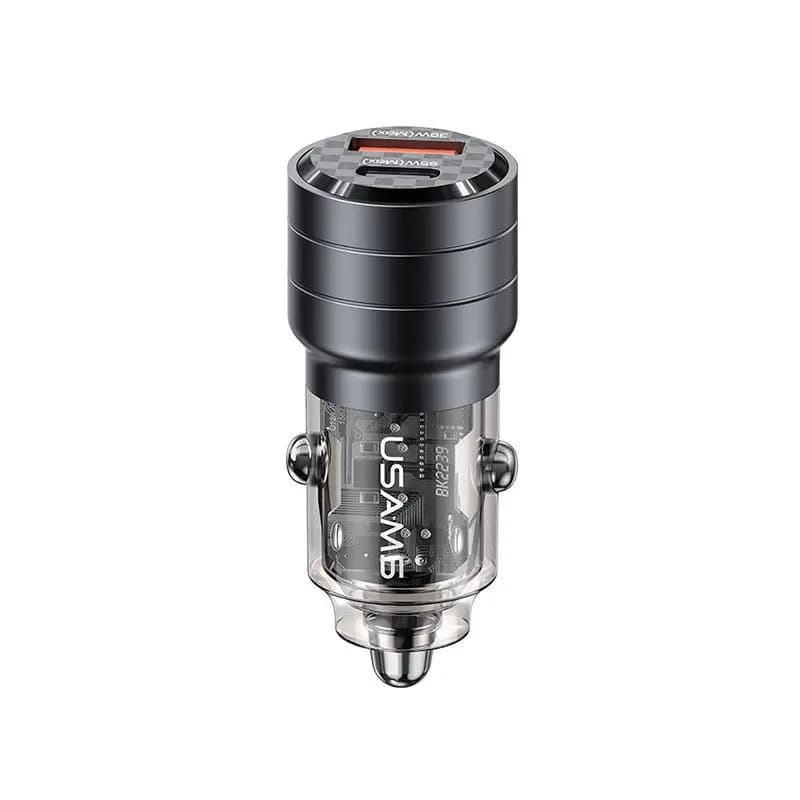 شارژر فندکی یوسمز مدل CC176 C36 A+C Mini Car Charger توان 95 وات
