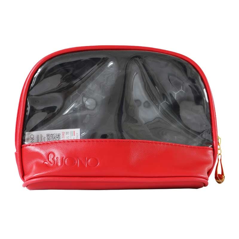 کیف آرایشی Buono رنگ قرمز مدل 9020