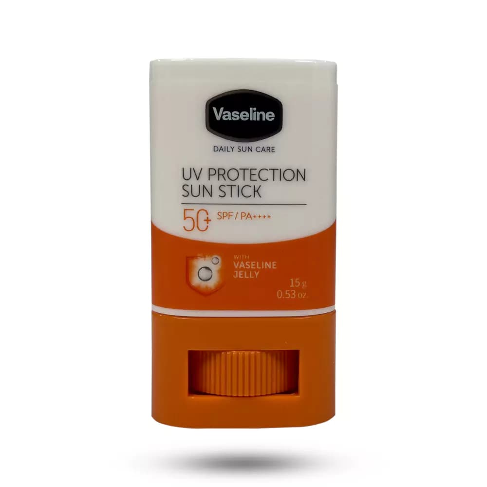 ضد آفتاب استیکی وازلین SPF50 مناسب انواع پوست وزن 15 گرم