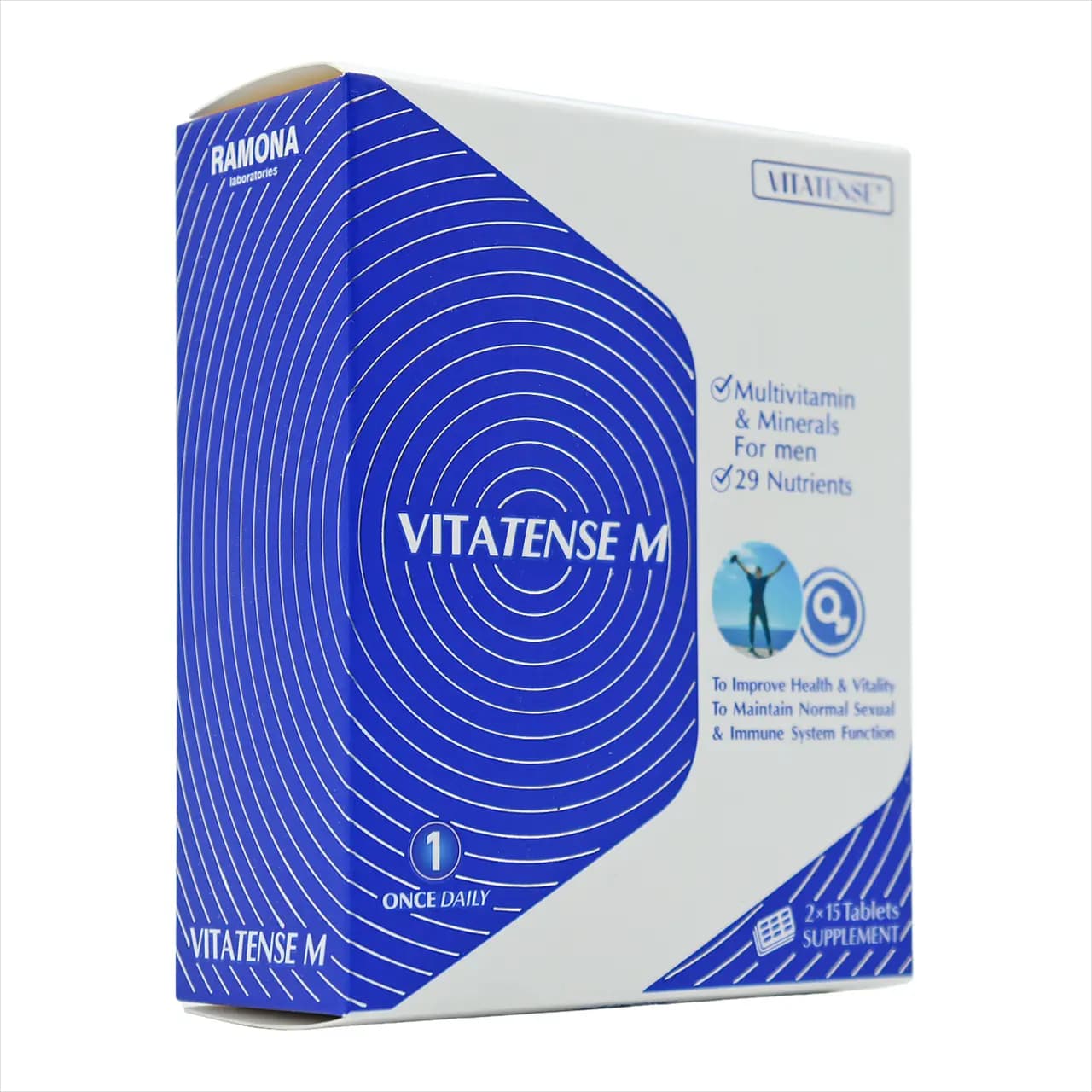 قرص مولتی ویتامین و مینرال ویتاتنس ام رامونا 30 عددی