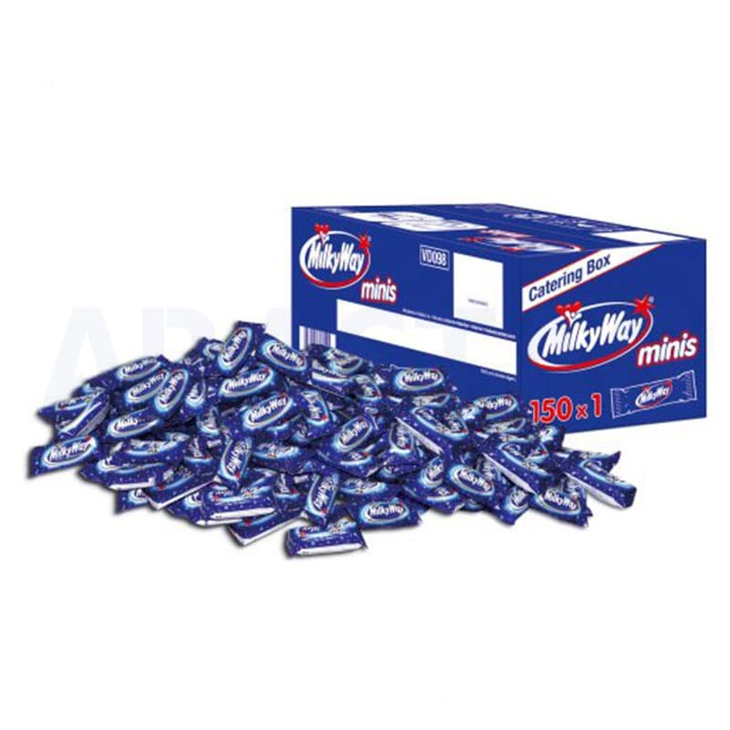 شکلات میلکی وی مینی milky way وزن 1 کیلوگرمی