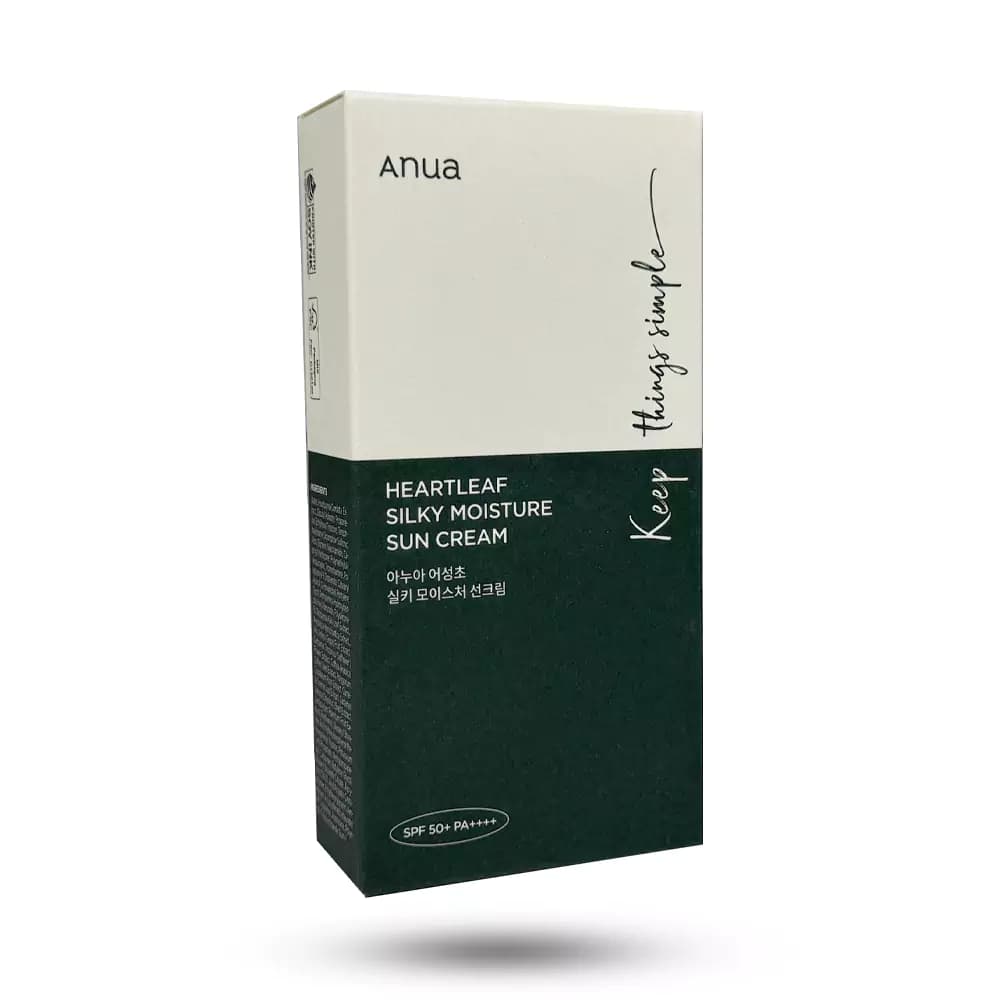 کرم ضد آفتاب مرطوب کننده و تسکین دهنده آنوا Anua دارای SPF50 حجم 50 میل — تصویر ۲
