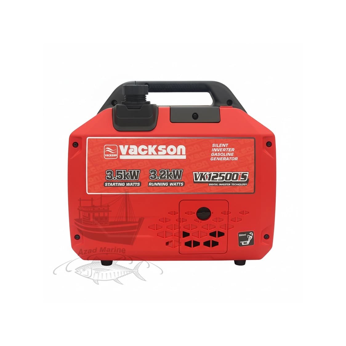 موتور برق سایلنت واکسون3.5 کیلو وات(بدون استارت) مدل VK12500IS — تصویر ۲