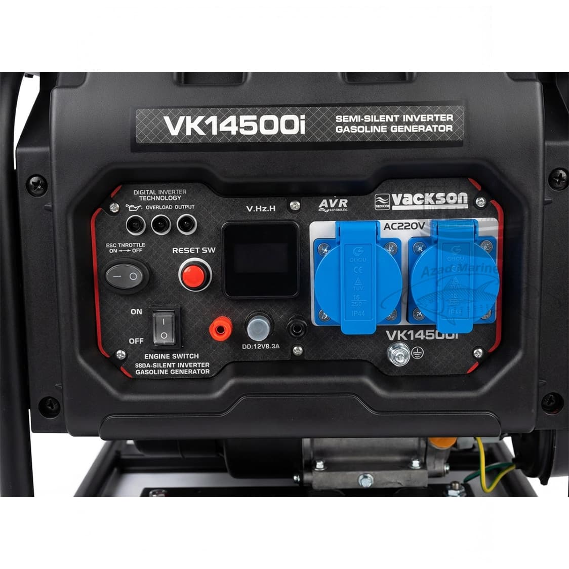 موتور برق بنزینی واکسون ۴.۵ کیلووات مدل VK14500i اینورتری – 7 لیتری — تصویر ۲