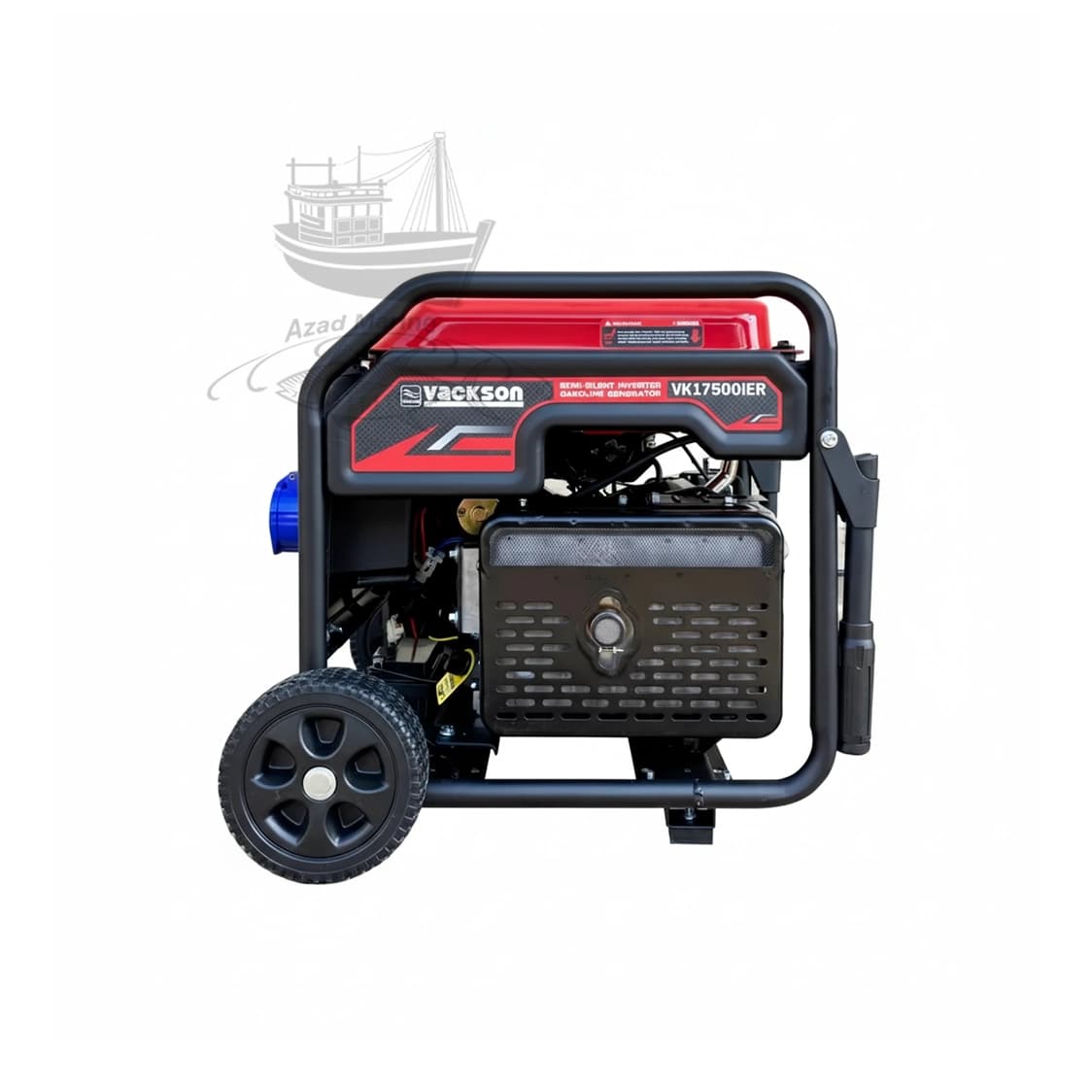 موتور برق 8.5 کیلووات واکسون مدل VK17500IER اینورتری ساده استارتی — تصویر ۲