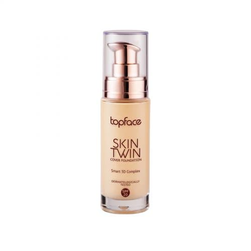 کرم پودر تاپ فیس topface مدل اسکین توین شیشه ای 005