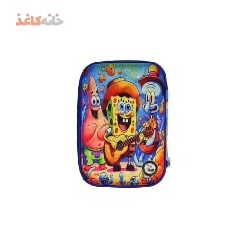 جامدادی کتابی طرح باب اسفنجی