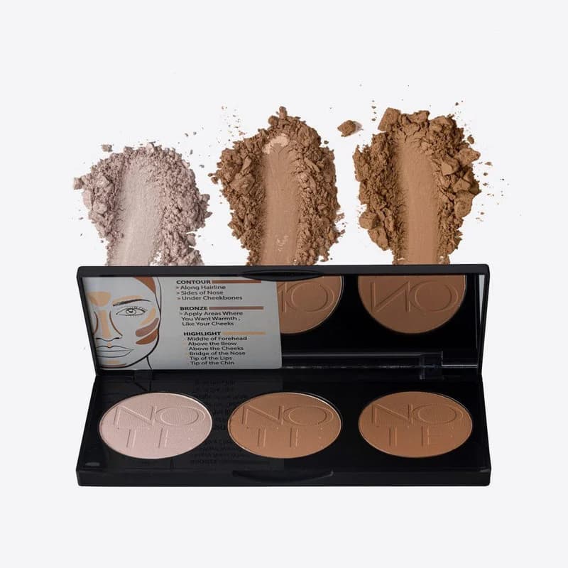 پالت کانتور پودری نوت مدل Perfecting تحت لیسانس شماره02 — تصویر ۴