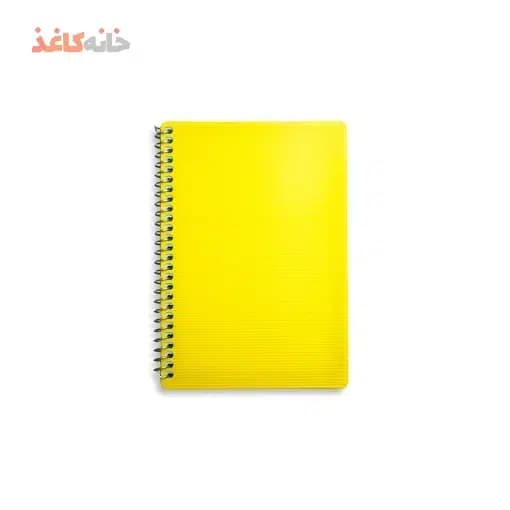 یادداشت لغت 80 برگ طلقی رنگی اسپادانا طرح زرد — تصویر ۳