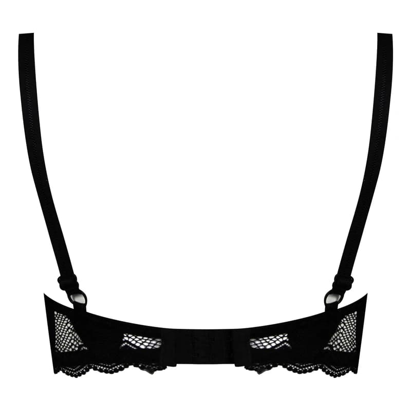 ست شورت و سوتین زنانه کارنا رز مدل فنردار گیپور گلدار کد 4869-5006-2 — تصویر ۲