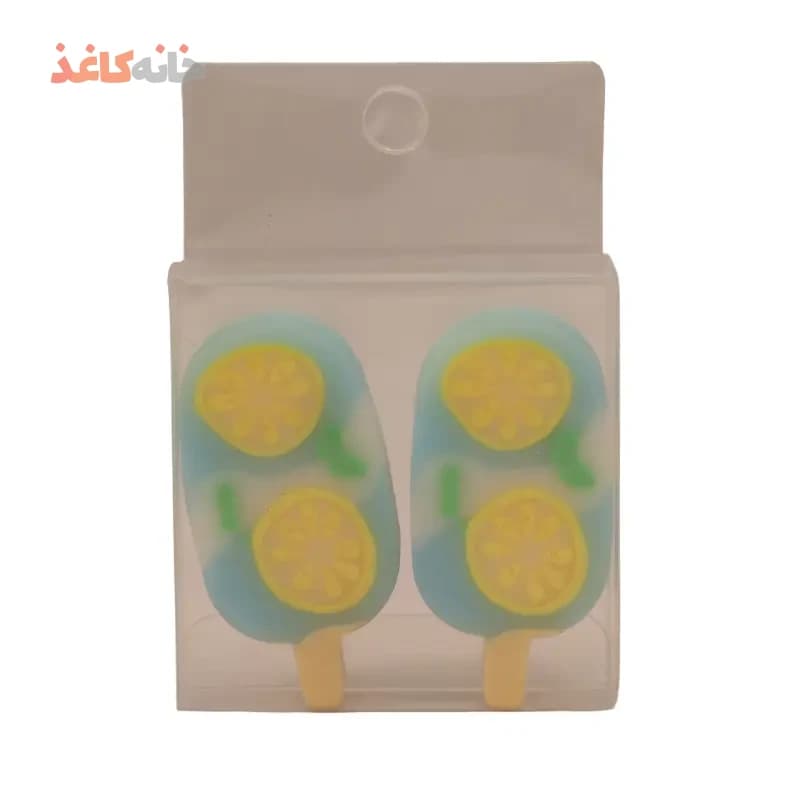 پاکن بستنی جفتی طرح لیمو