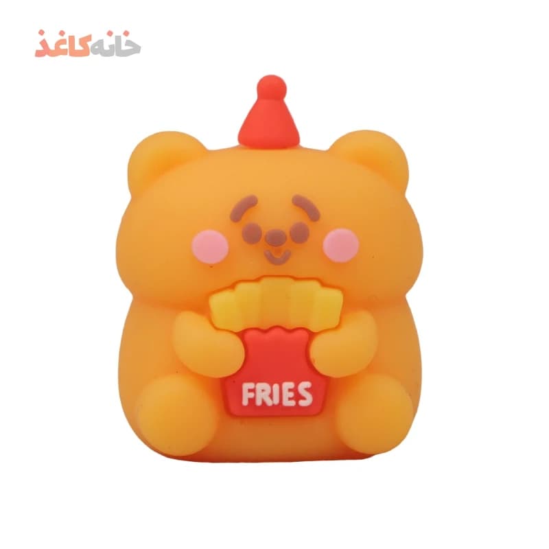 تراش سیلیکونی فانتزی طرح خرس