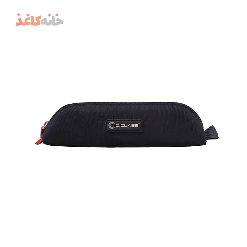 جامدادی تک زیپ موشی ساده سیکلاس مدل مشکی