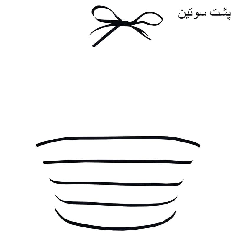 ست شورت و سوتین زنانه شیک فام مدل R 487 — تصویر ۶