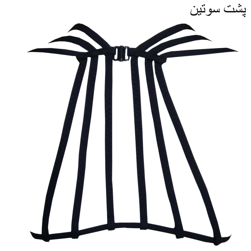 ست شورت و سوتین زنانه شیک فام مدل 34853 — تصویر ۲