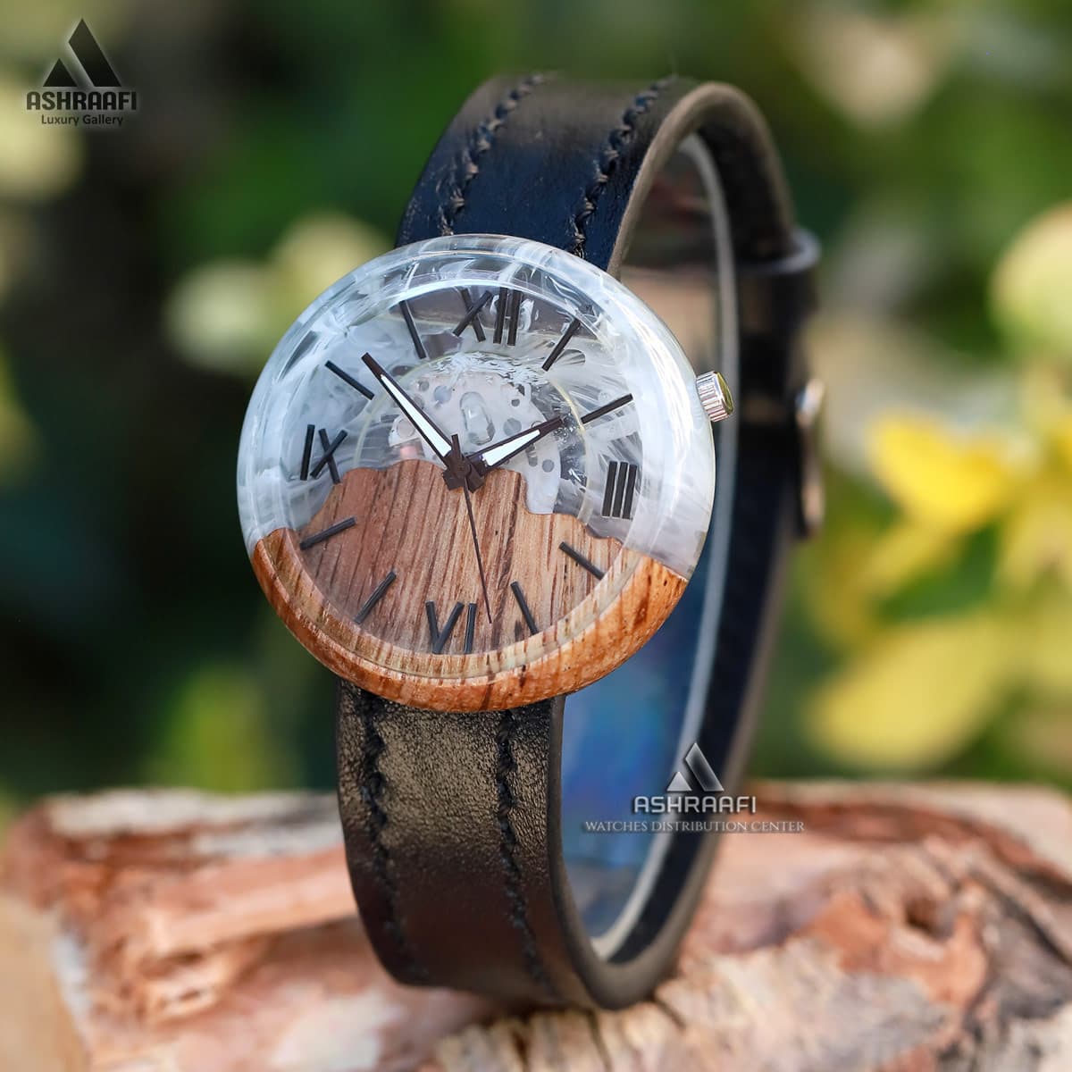 ساعت مچی چوبی ام دبلیو Wooden Watch M-K — تصویر ۲