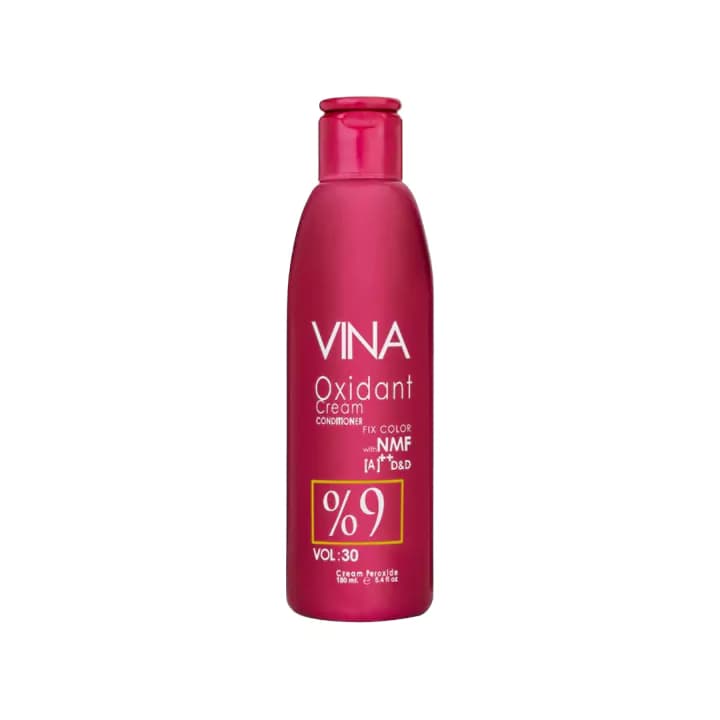 اکسیدان ۹ درصد وینا ۱۸۰ میل گیاهی Vina 9% Oxidant Cream 180ml