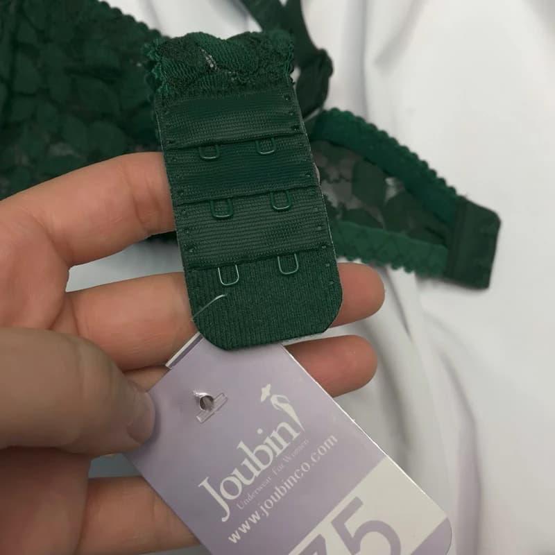 ست شورت و سوتین زنانه ژوبین مدل گیپوری طرح برگ — تصویر ۵