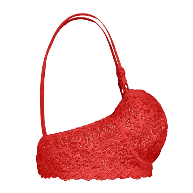 ست شورت و سوتین زنانه ژوبین مدل تمام دانتل فنردار GH2 — تصویر ۵