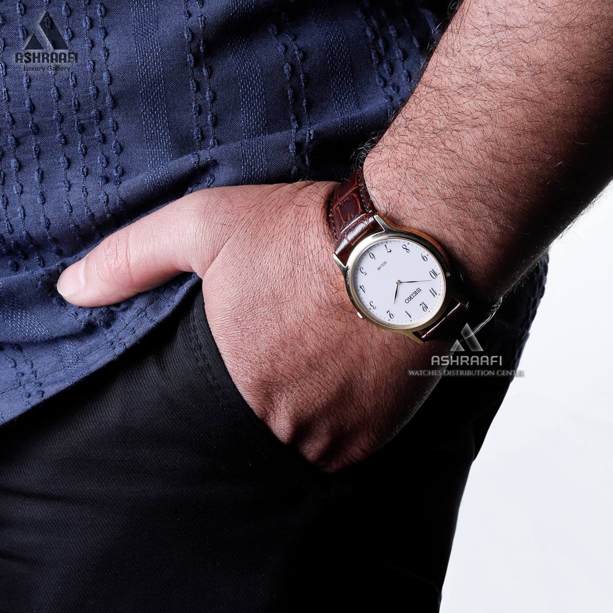 ساعت سیکو بند چرمی Seiko SUP860P1 — تصویر ۵