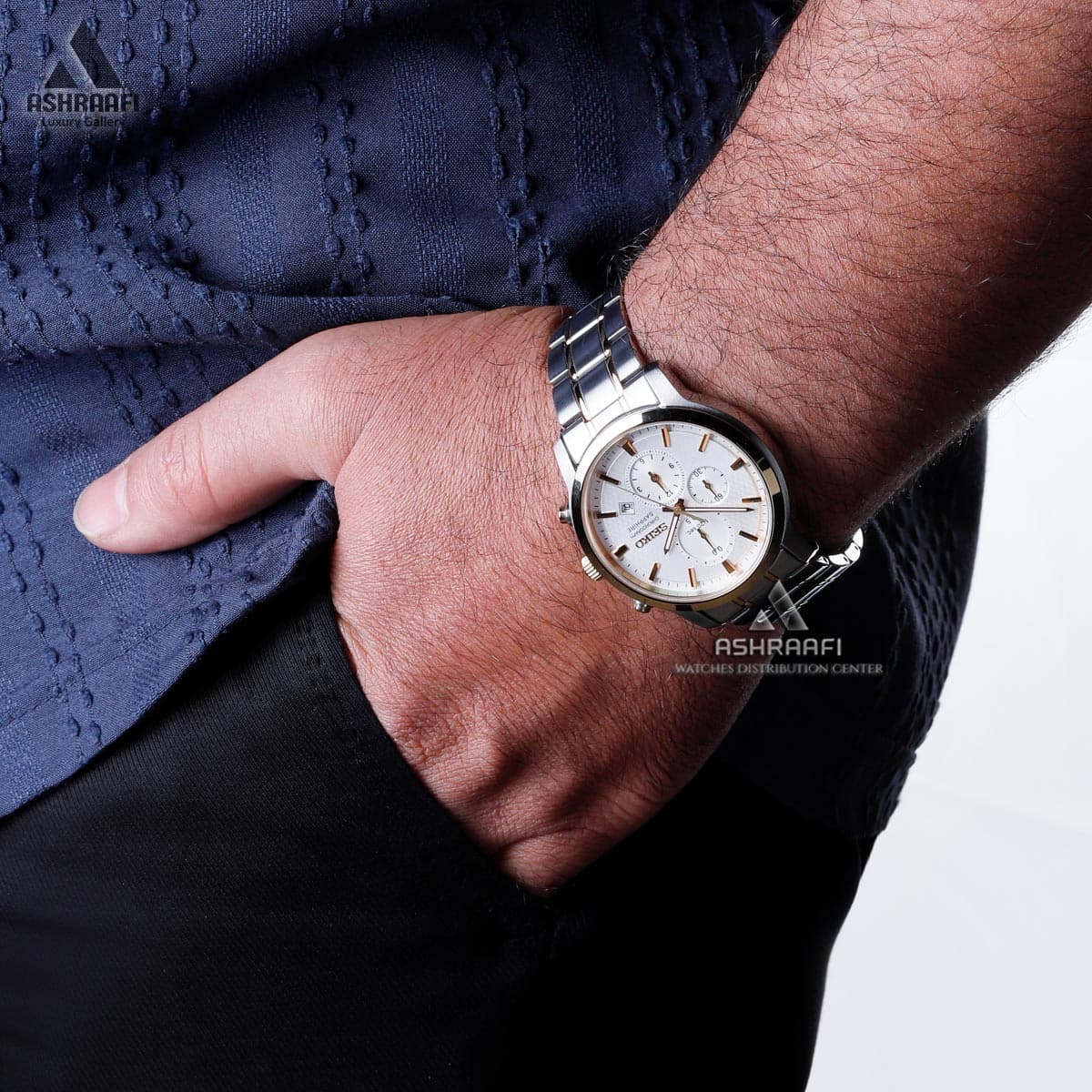 ساعت سیکو بند استیل Seiko SNDG68P1 — تصویر ۵