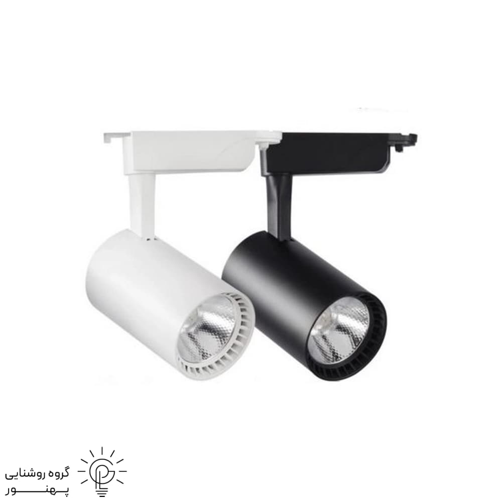چراغ ریلی COB لوله ای 30 وات لنزدار کد712