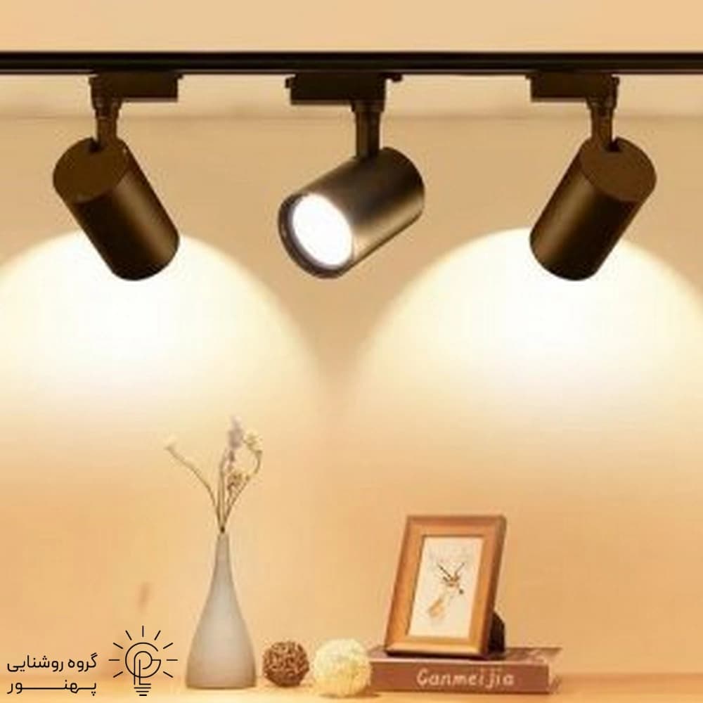چراغ ریلی COB لوله ای 30 وات لنزدار کد712 — تصویر ۳