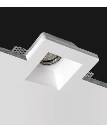 فرم هالوژن توکار گچی مربع بزرگ تک شعله PLG کد701 — تصویر ۳
