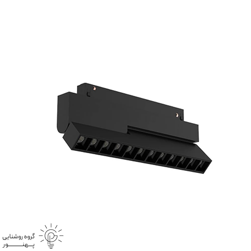 چراغ ریلی فکی متحرک موضعی مگنتی اسلیم 12 وات Ultra کد2547 — تصویر ۲