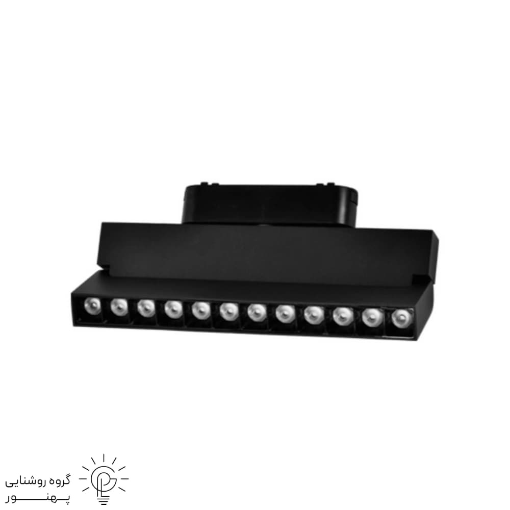چراغ ریلی فکی متحرک موضعی مگنتی اسلیم 12 وات Ultra کد2547