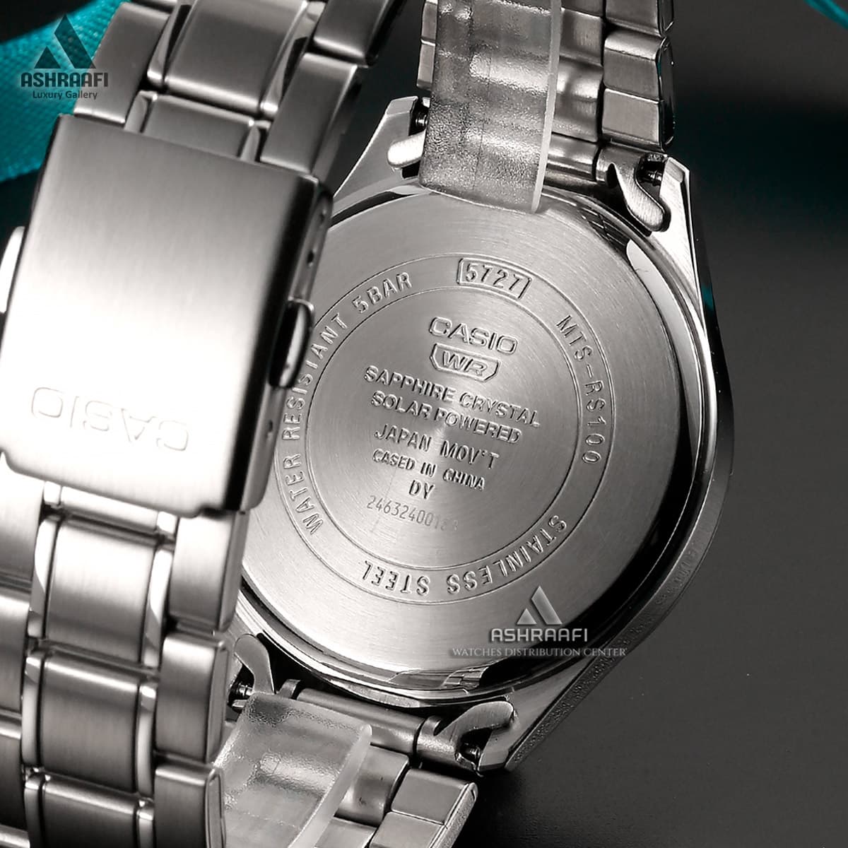 ساعت کاسیو صفحه سبز Casio MTS-RS100D-3AV — تصویر ۴