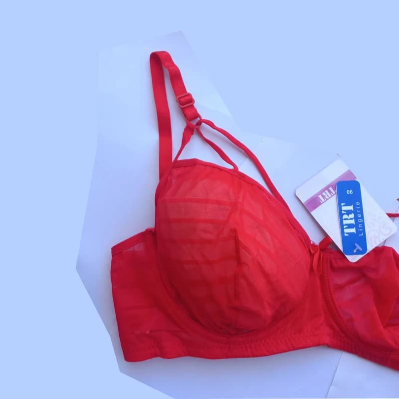 ست شورت و سوتین زنانه تیریتی مدل اتوبانی توری — تصویر ۳