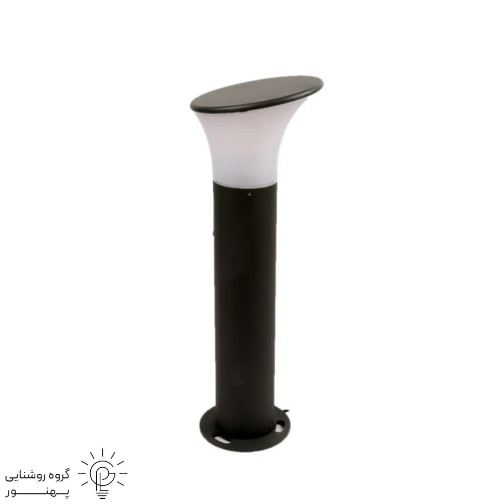 چراغ حیاطی پایه دار قارچی مورب 50 سانتی متر NENOL مدل ZWN.G.222