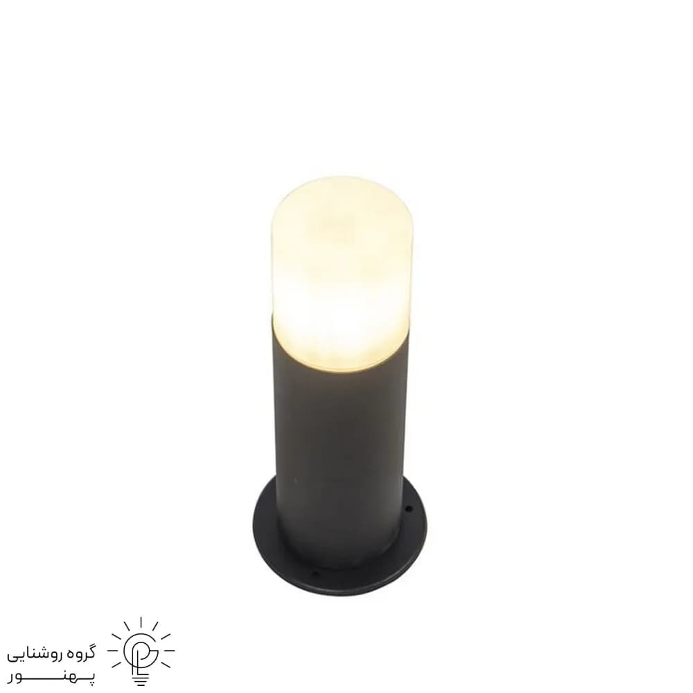 چراغ حیاطی پایه دار استوانه ای 30 سانتی متر NENOL مدل ZNE.G.201 — تصویر ۲