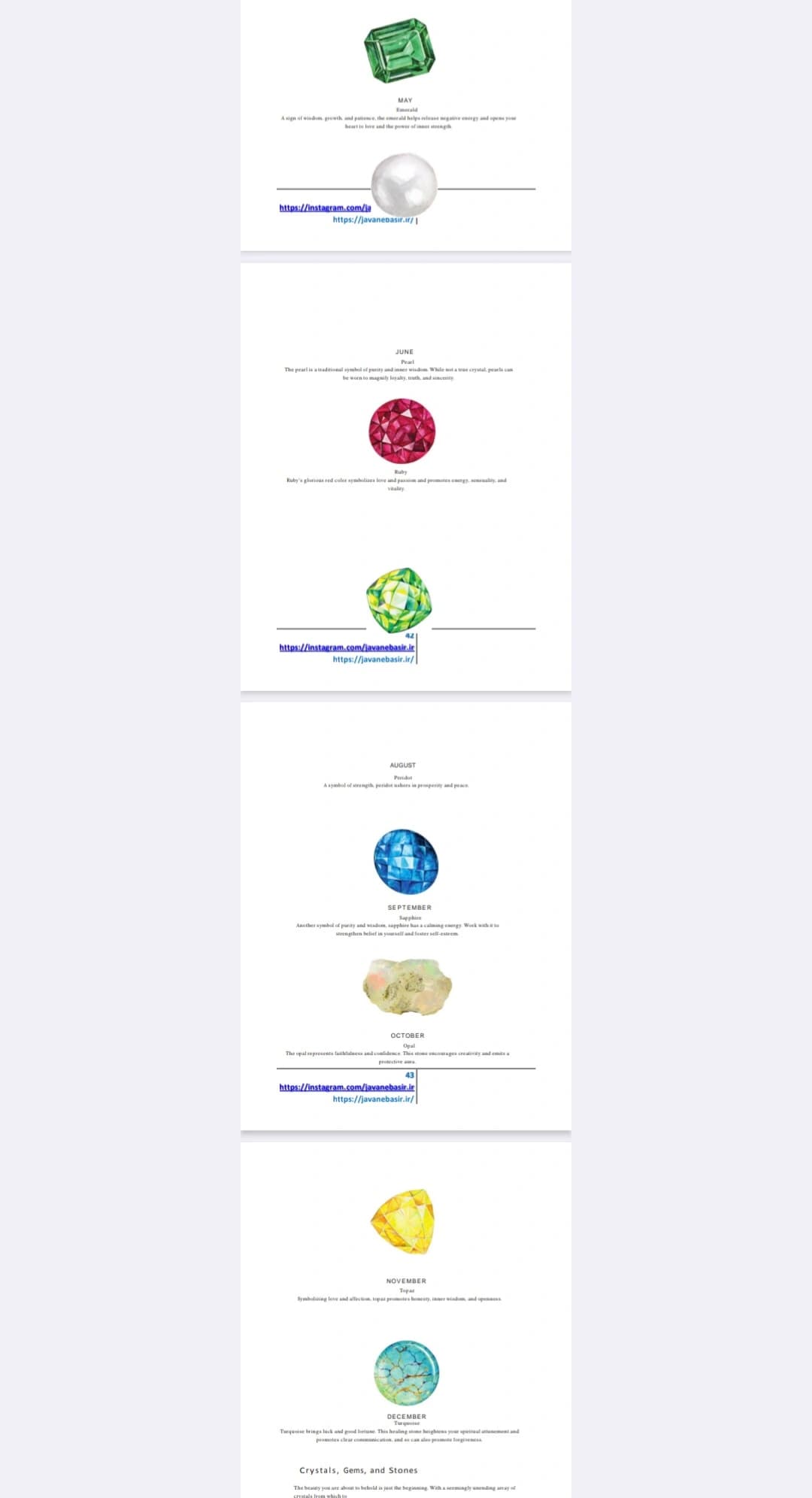دانلود کتاب زبان اصلی جادو کریستال-crystal magic — تصویر ۲