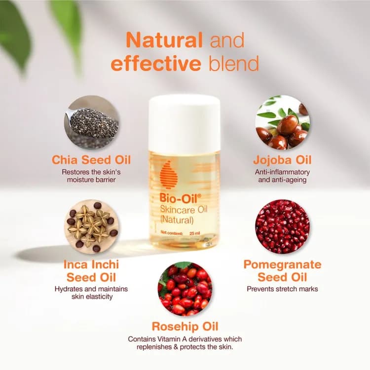 روغن ترمیم کننده پوست بایو ایل مدل Bio Oil Specialist Skincare حجم 25 میلی لیتر — تصویر ۵
