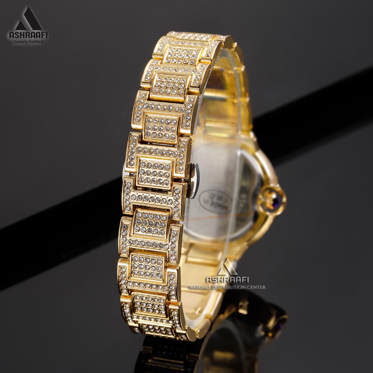 ساعت کارتیه بالن بلو Cartier Ballon Bleu Full Diamond-27 — تصویر ۴