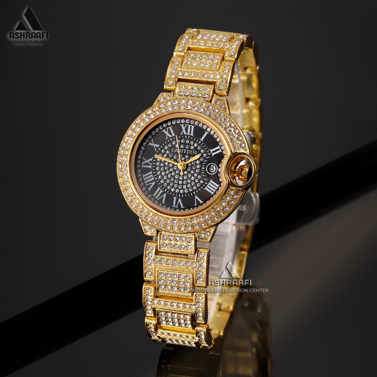 ساعت کارتیه بالن بلو Cartier Ballon Bleu Full Diamond-27 — تصویر ۲