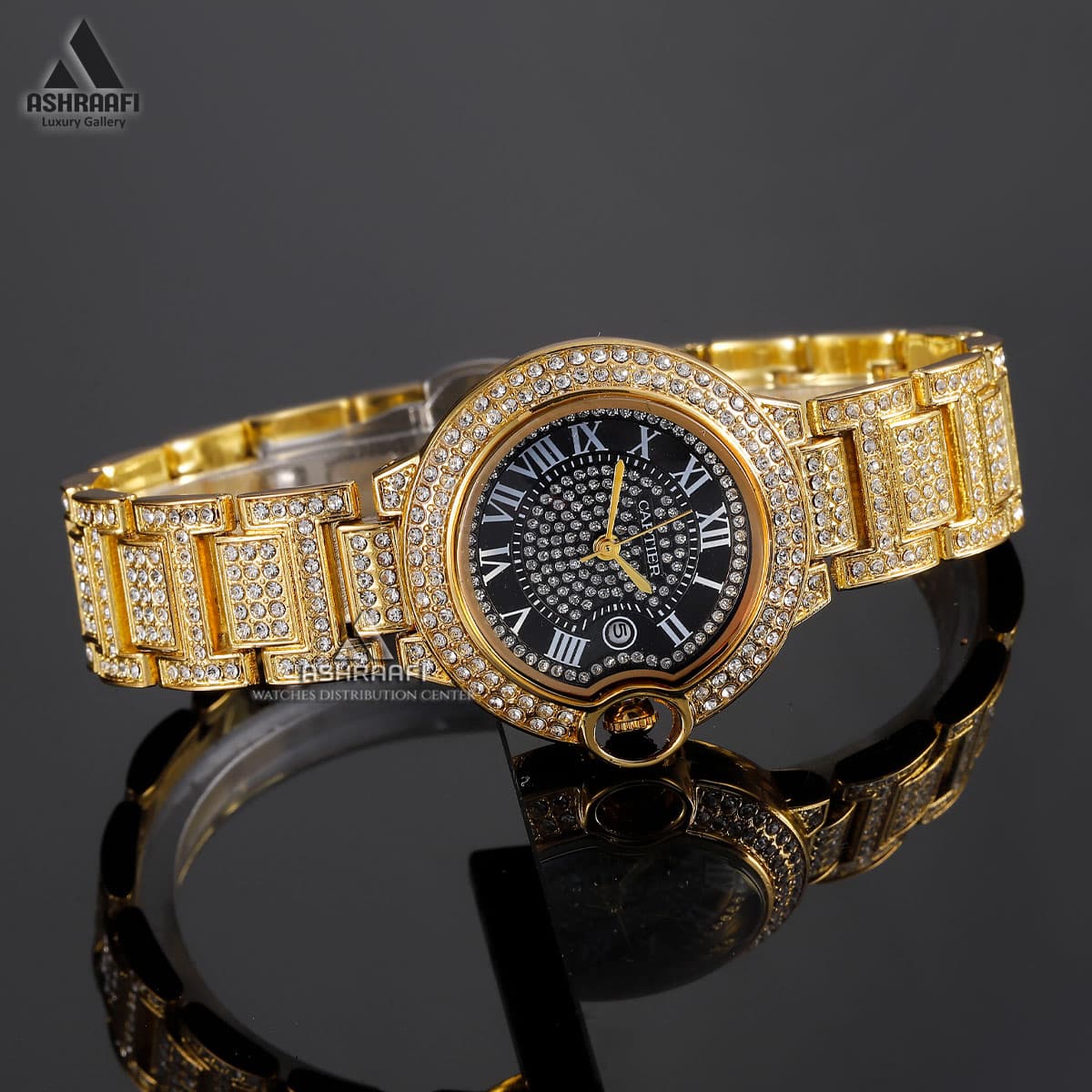 ساعت کارتیه بالن بلو Cartier Ballon Bleu Full Diamond-27 — تصویر ۳