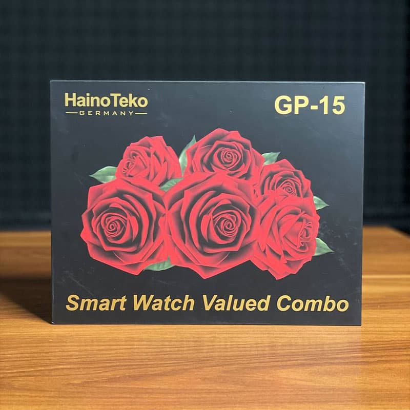 ساعت هوشمند + پک هدیه HainoTeko GP15