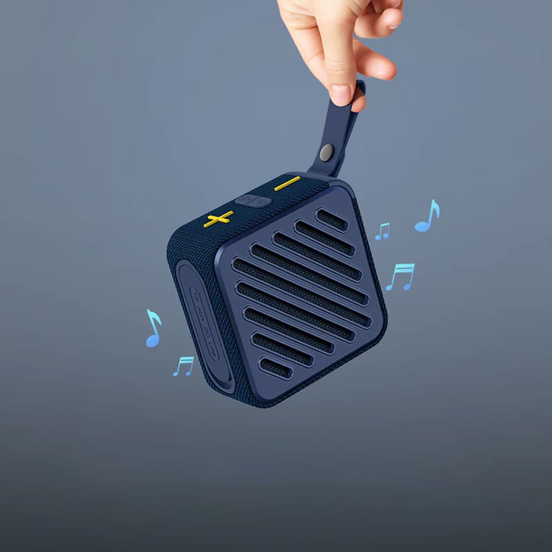 اسپیکر بلوتوثی قابل حمل رسی مدل RECCI RSK-W33 — تصویر ۷