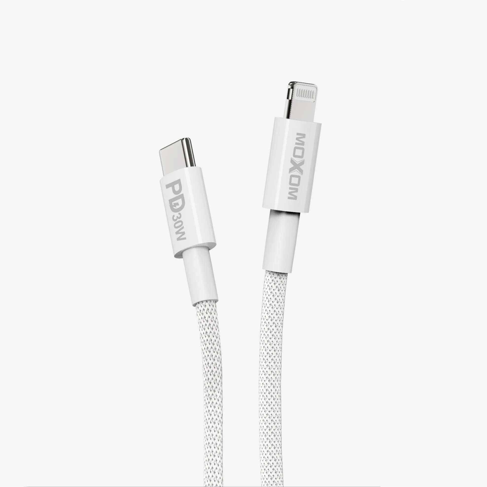 کابل سوپرفست شارژ MoXoM MX-CB136 PD iPhone — تصویر ۲