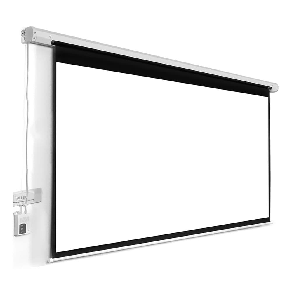 پرده نمایش ویدئو پروژکتور اسکوپ برقی موتور دار 250*250