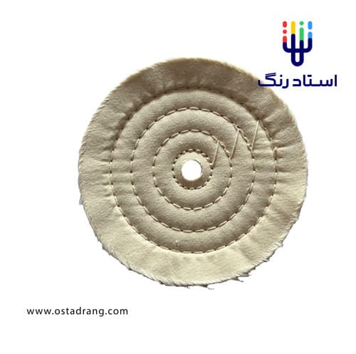 بافت گیلانس پولیش ترکیه ای 50*6 (قطر 150) پنجاه لایه (سفید) — تصویر ۲