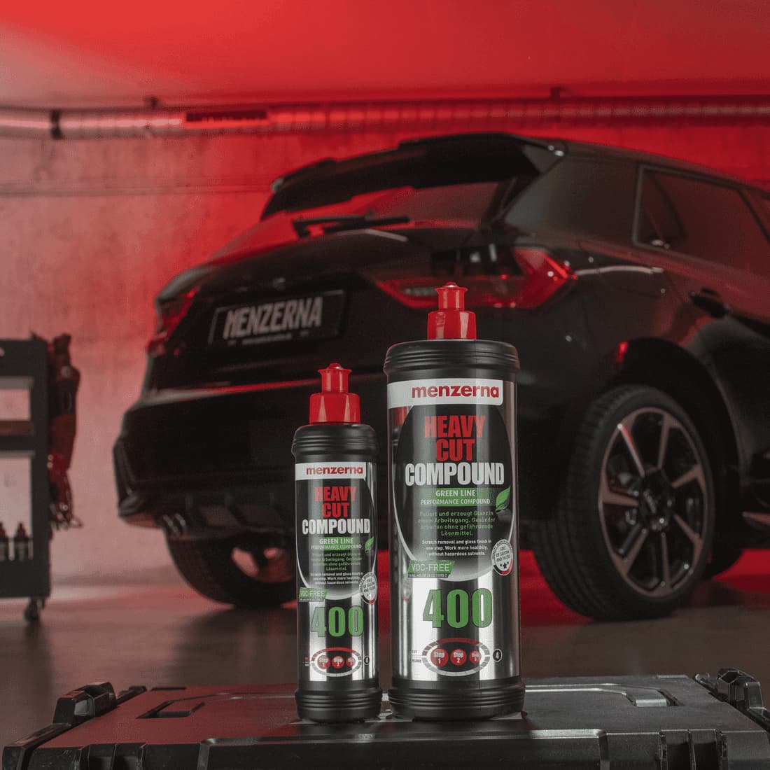 پولیش زبر منزرنا مدل سبز 400 Green Menzerna Heavy Cut Compound — تصویر ۲