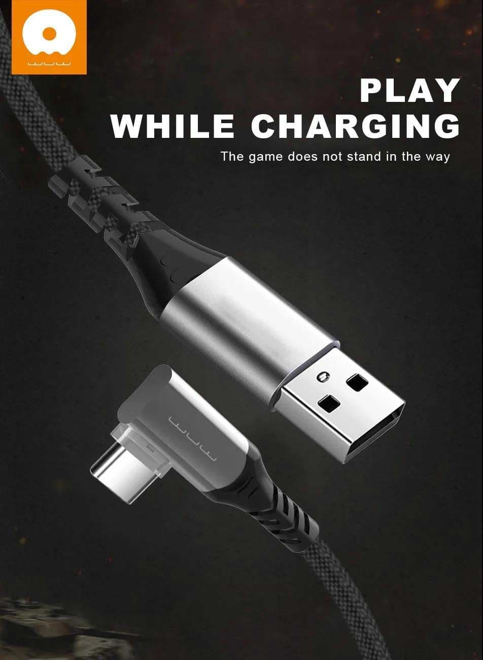 کابل آیفون (لایتنینگ) 1.2 متری WUW X155 — تصویر ۳